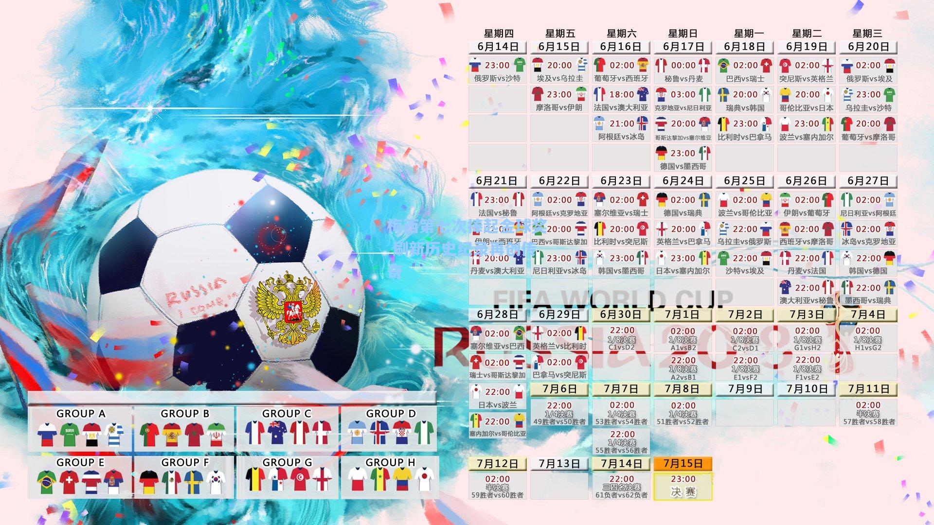 梅西第七次捧起金球奖 刷新历史纪录再创传奇  第1张